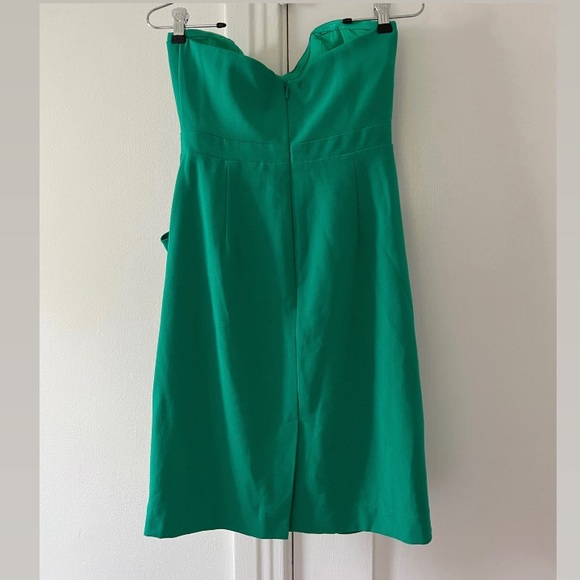BCBG Max Azria | Strapless Green Dress - Picture 4 of 5